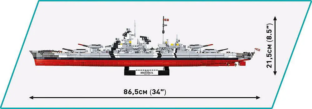 COBI 4841 Battleship Bismarck