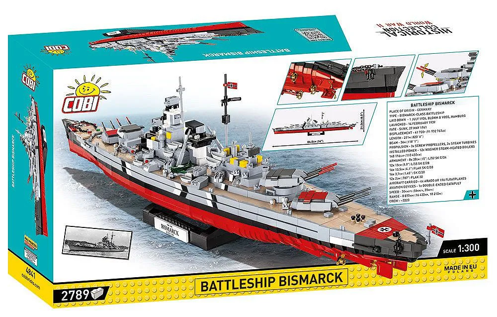 COBI 4841 Battleship Bismarck