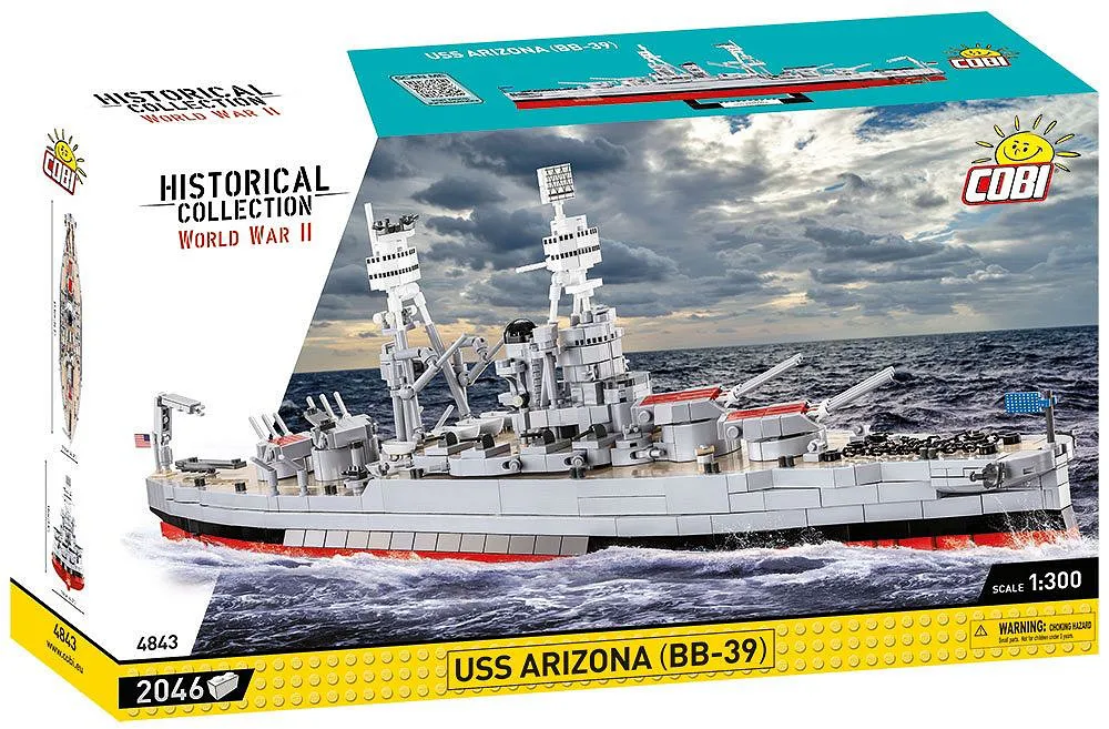 COBI 4843 USS Arizona (BB-39)