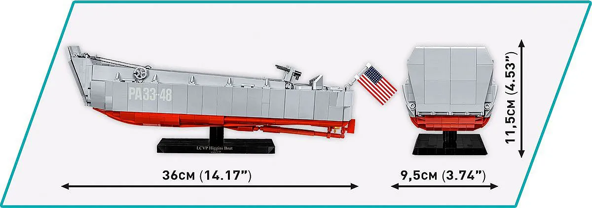 COBI 4848 LCVP Higgins Boat - Limitierte Edition
