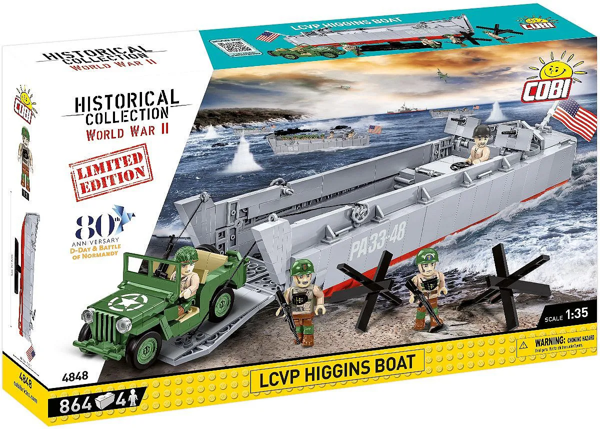 COBI 4848 LCVP Higgins Boat - Limitierte Edition