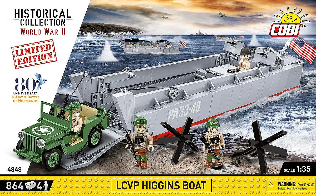 COBI 4848 LCVP Higgins Boat - Limitierte Edition