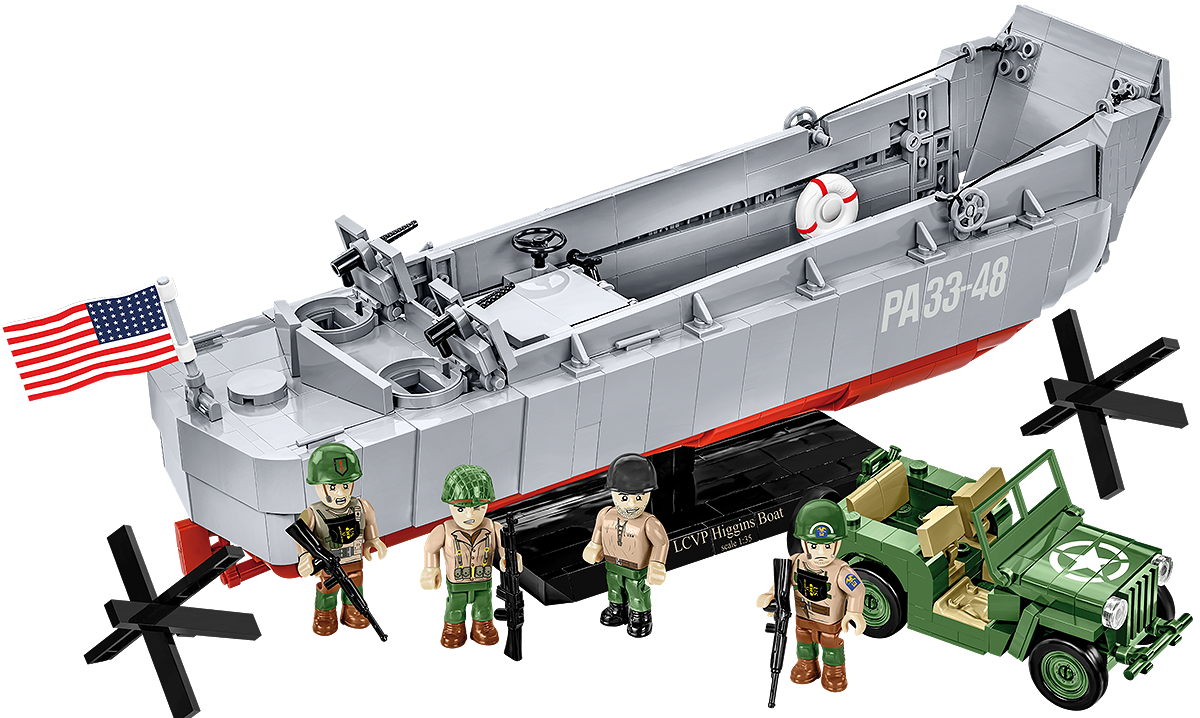 COBI 4848 LCVP Higgins Boat - Limitierte Edition