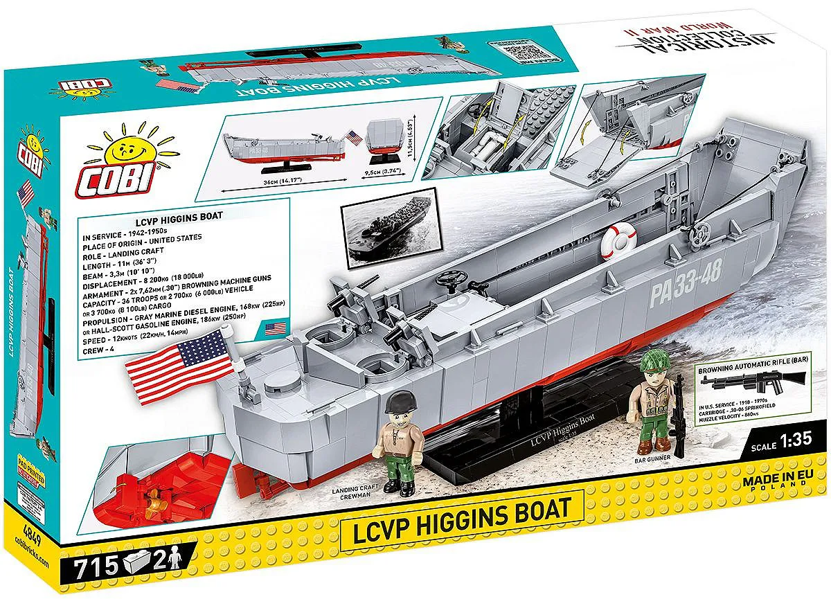COBI 4849 LCVP Higgins-Boot