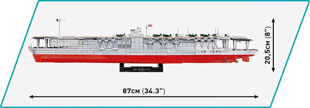 COBI 4850 IJN Akagi 1927-1942 - Limited Edition