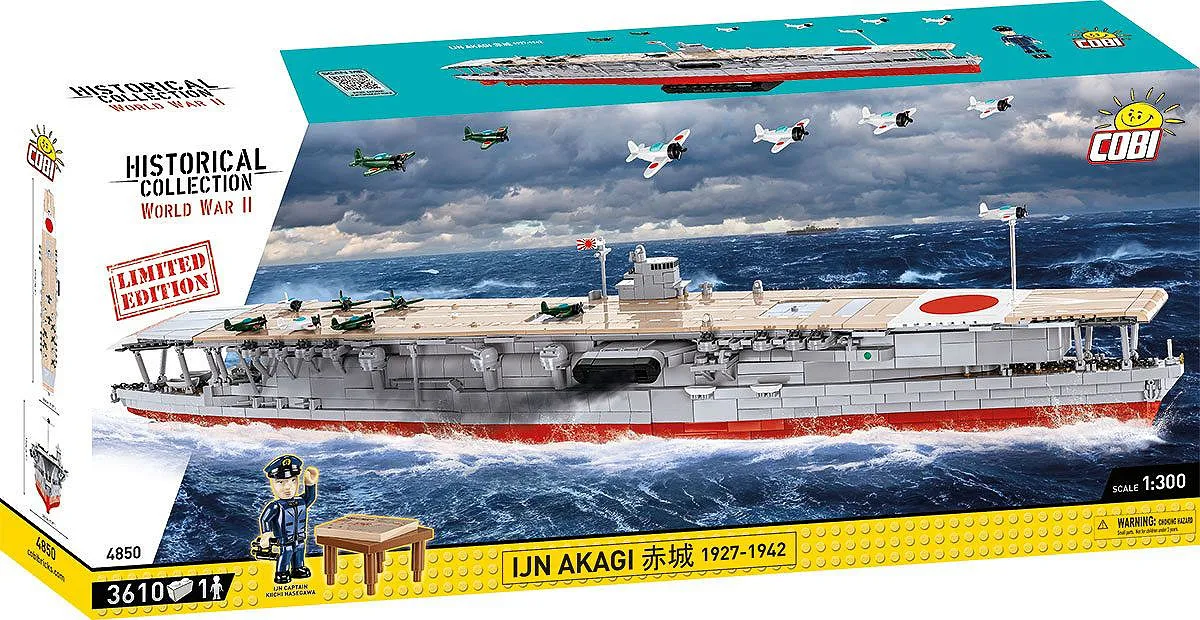 COBI 4850 IJN Akagi 1927-1942 - Limited Edition
