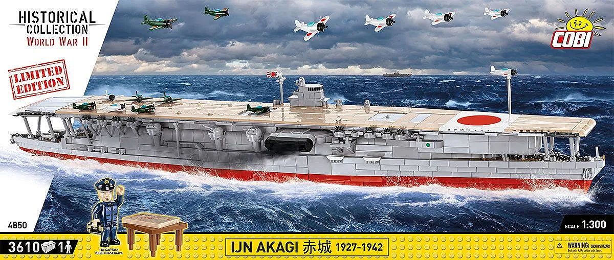 COBI 4850 IJN Akagi 1927-1942 - Limited Edition