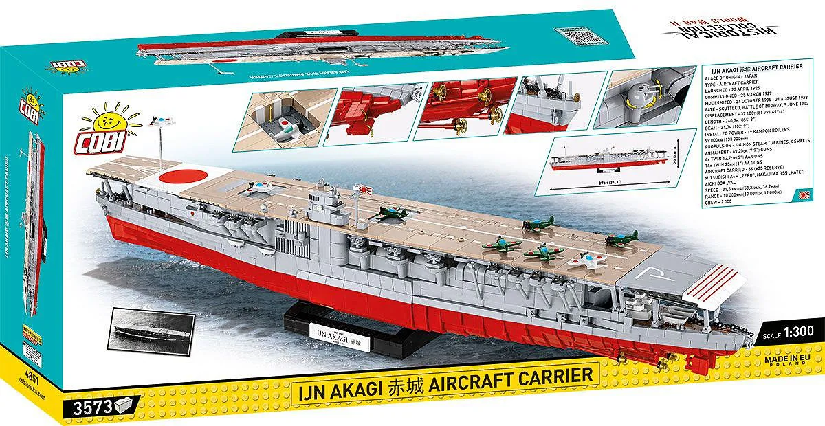COBI 4851 IJN Akagi Flugzeugträger