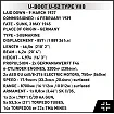 COBI 4852 U-Boot U-52 (Type VIIB)