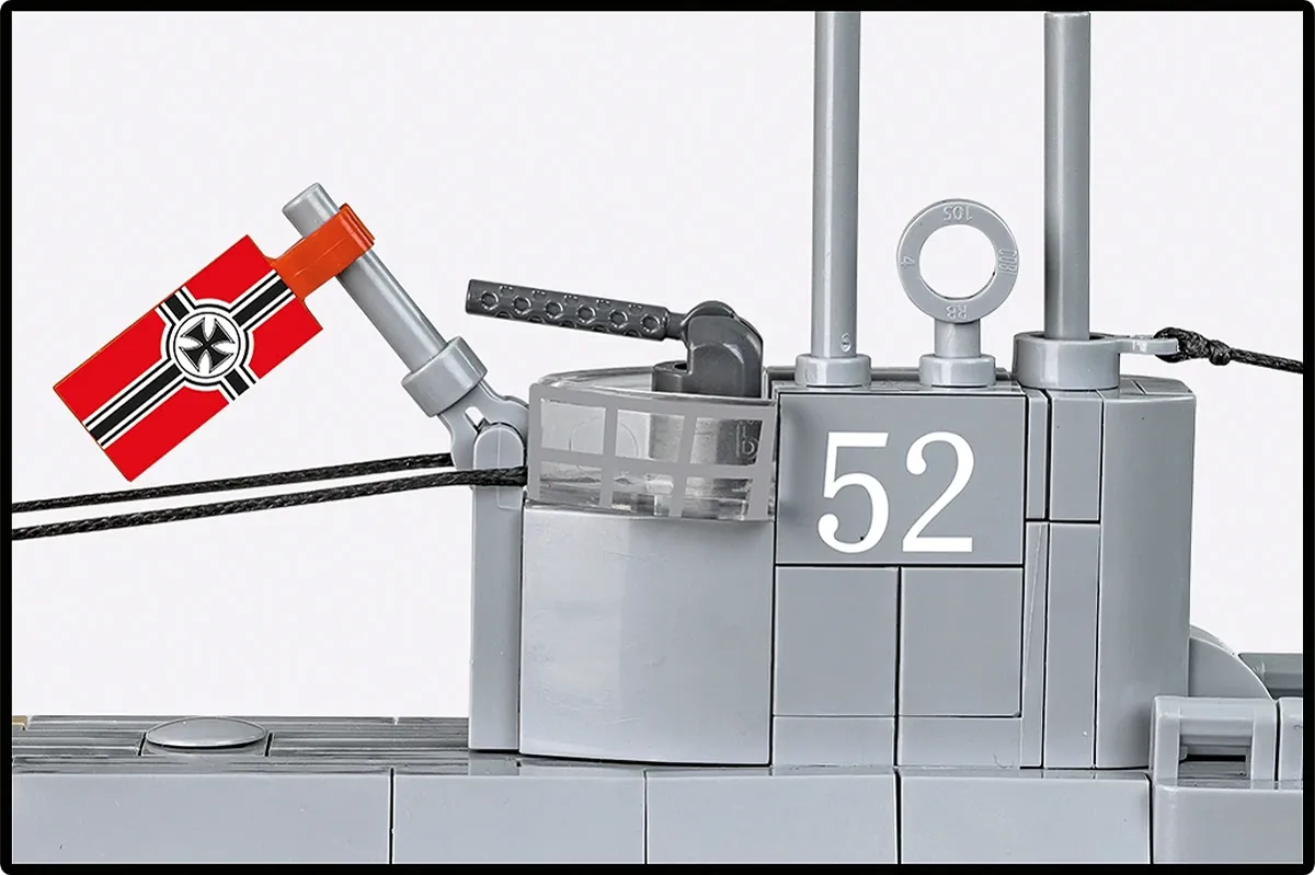 COBI 4852 U-Boot U-52 (Type VIIB)