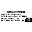 COBI 4853 Schlachtschiff Tirpitz