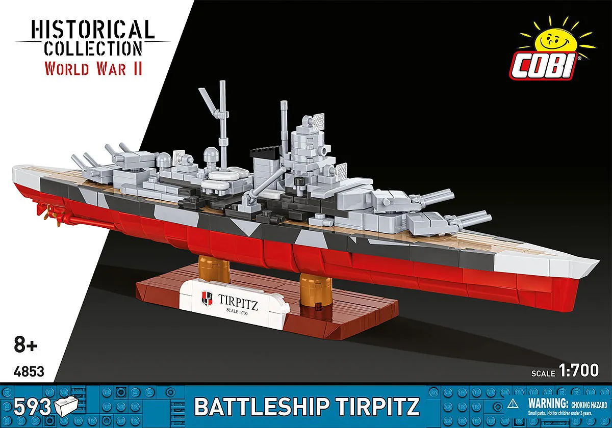 COBI 4853 Schlachtschiff Tirpitz