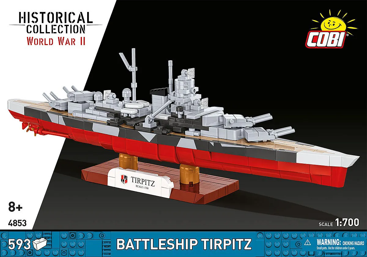 COBI 4853 Schlachtschiff Tirpitz