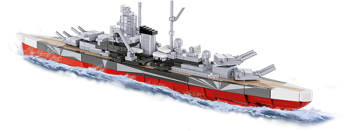 COBI 4853 Schlachtschiff Tirpitz