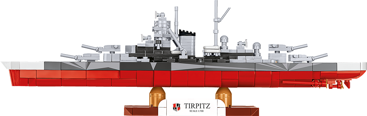 COBI 4853 Schlachtschiff Tirpitz