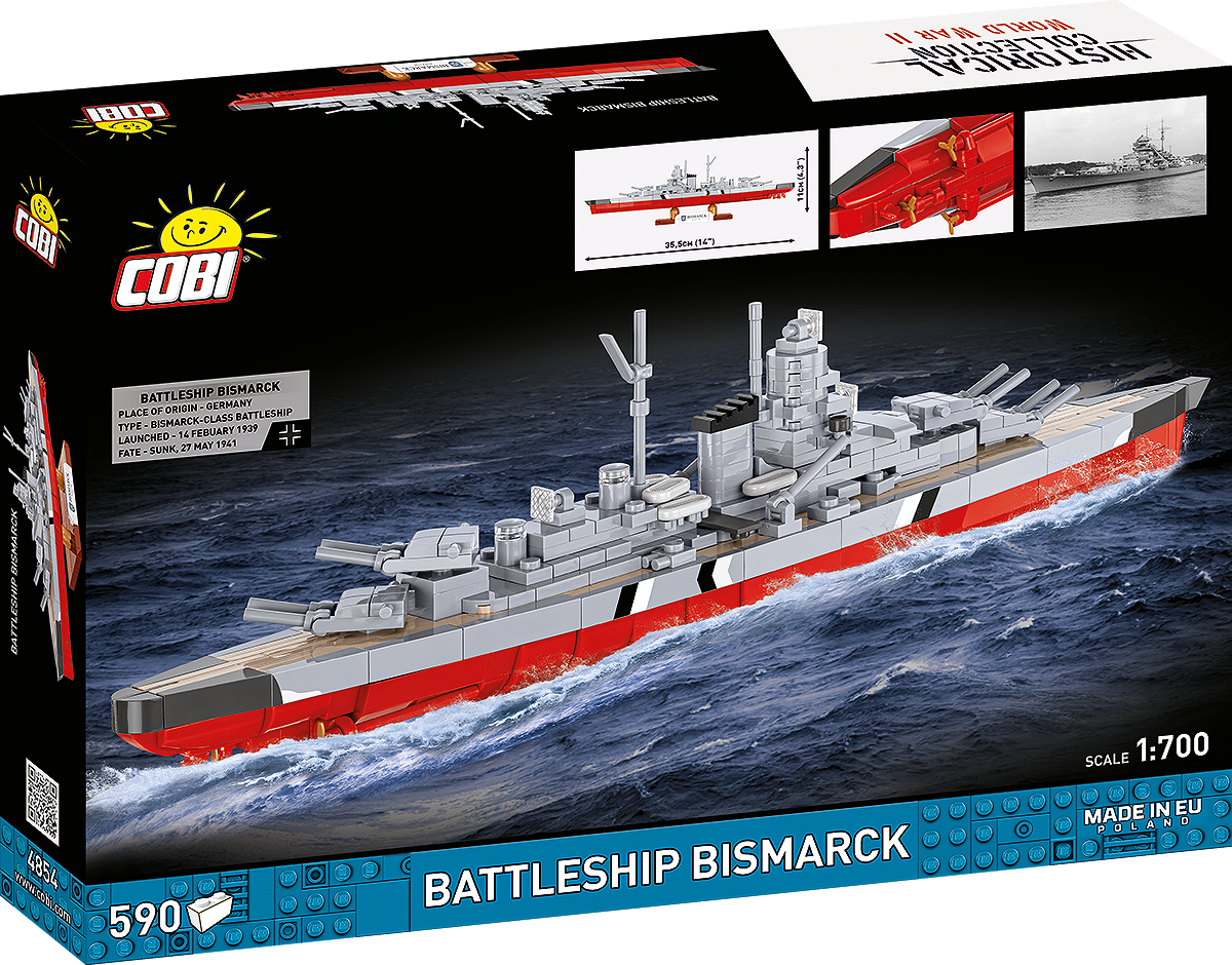 COBI 4854 Schlachtschiff Bismarck