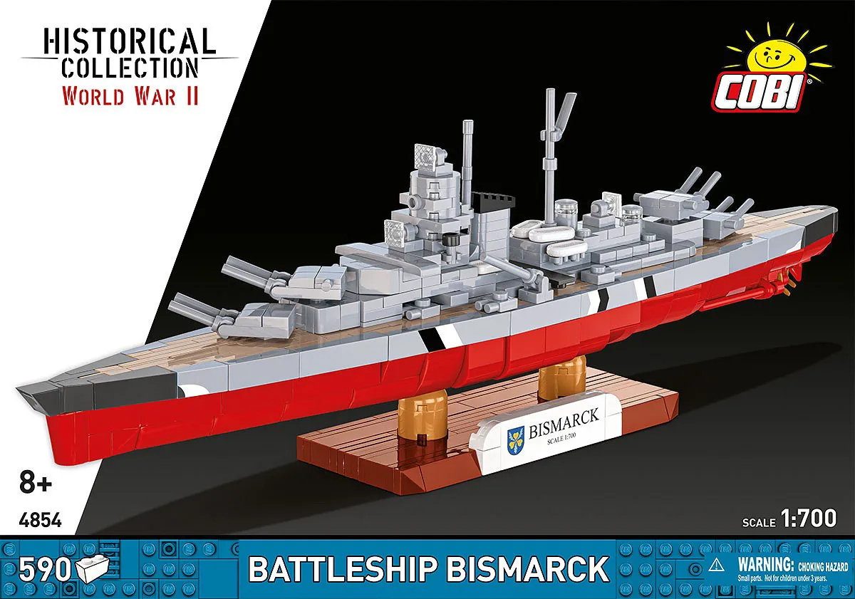 COBI 4854 Schlachtschiff Bismarck