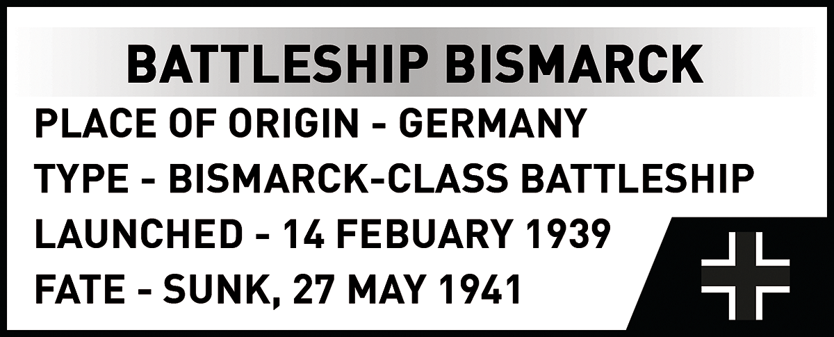 COBI 4854 Schlachtschiff Bismarck