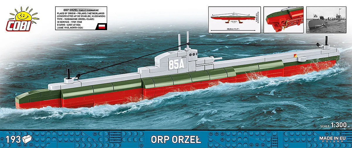 COBI 4855 ORP Orzeł