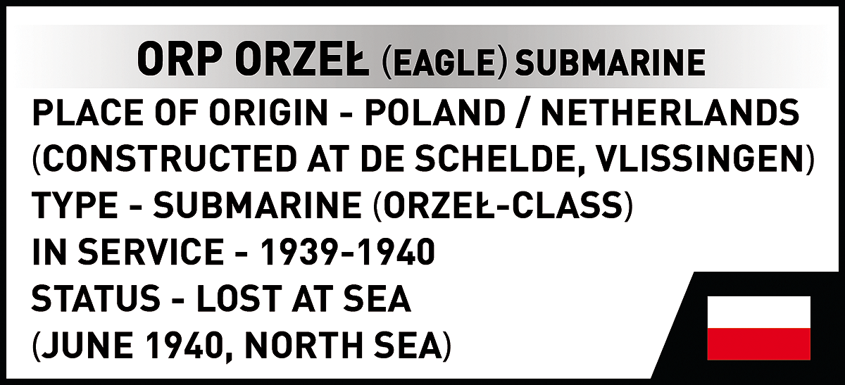 COBI 4855 ORP Orzeł