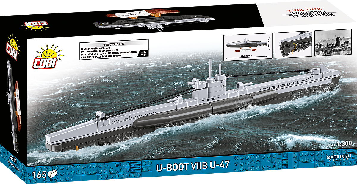 COBI 4858 U-Boot VIIB U-47