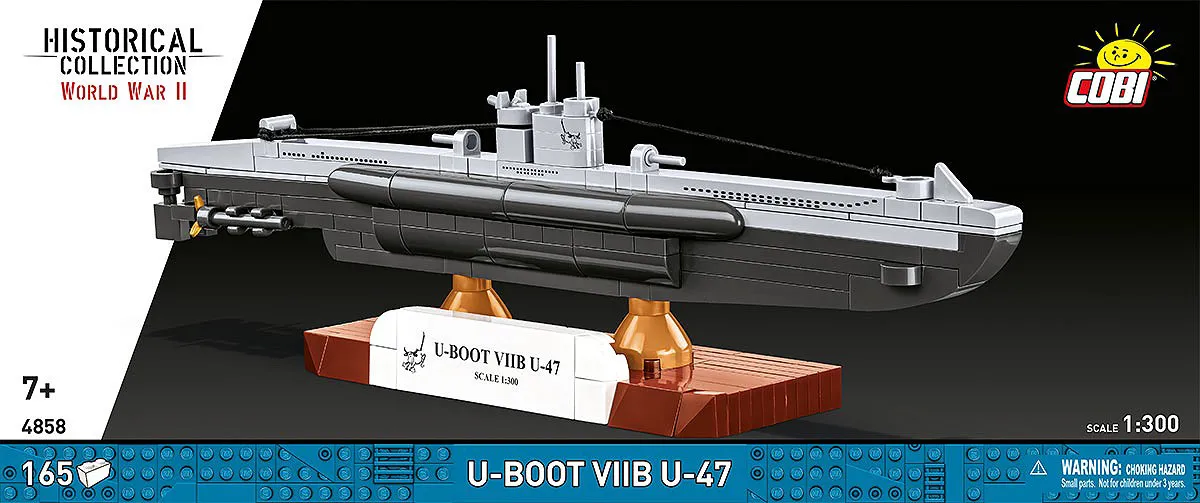 COBI 4858 U-Boot VIIB U-47