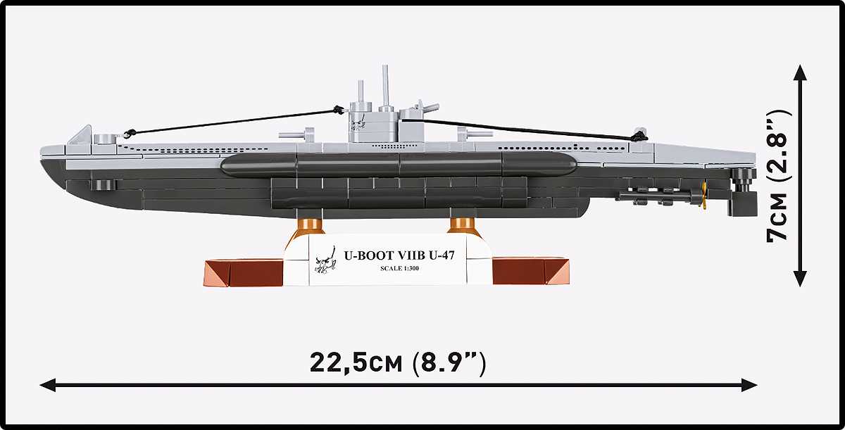 COBI 4858 U-Boot VIIB U-47