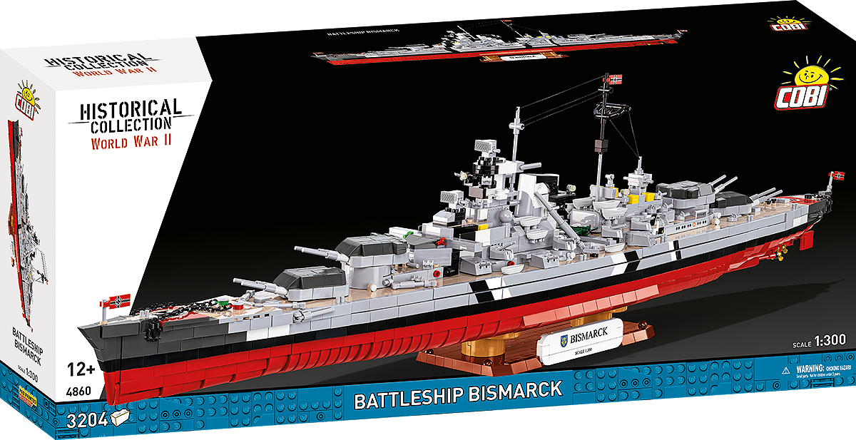 COBI 4860 Schlachtschiff Bismarck