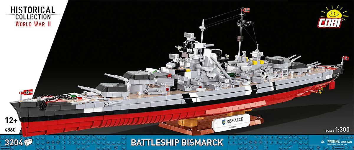COBI 4860 Schlachtschiff Bismarck