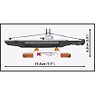 COBI 4861 HNoMS Uredd (P-41) U-class submarine