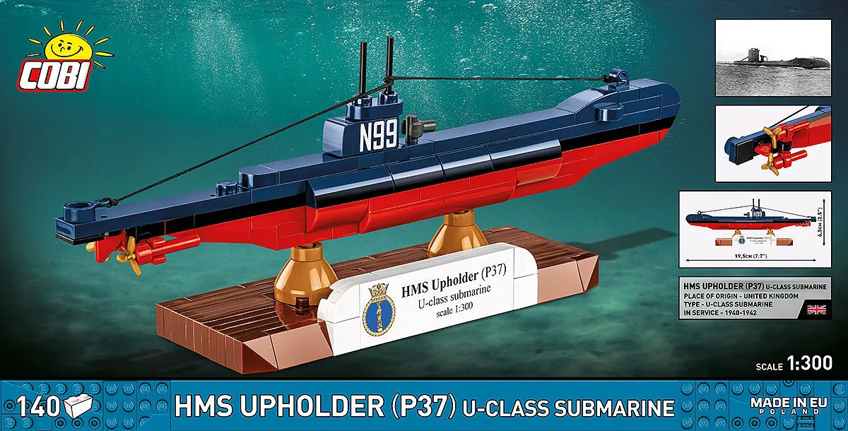 COBI 4862 HMS Upholder (P37) U-class submarine