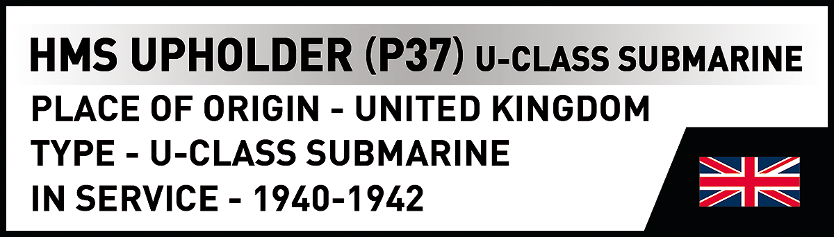 COBI 4862 HMS Upholder (P37) U-class submarine