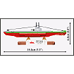 COBI 4863 ORP Sokół Polish Submarine
