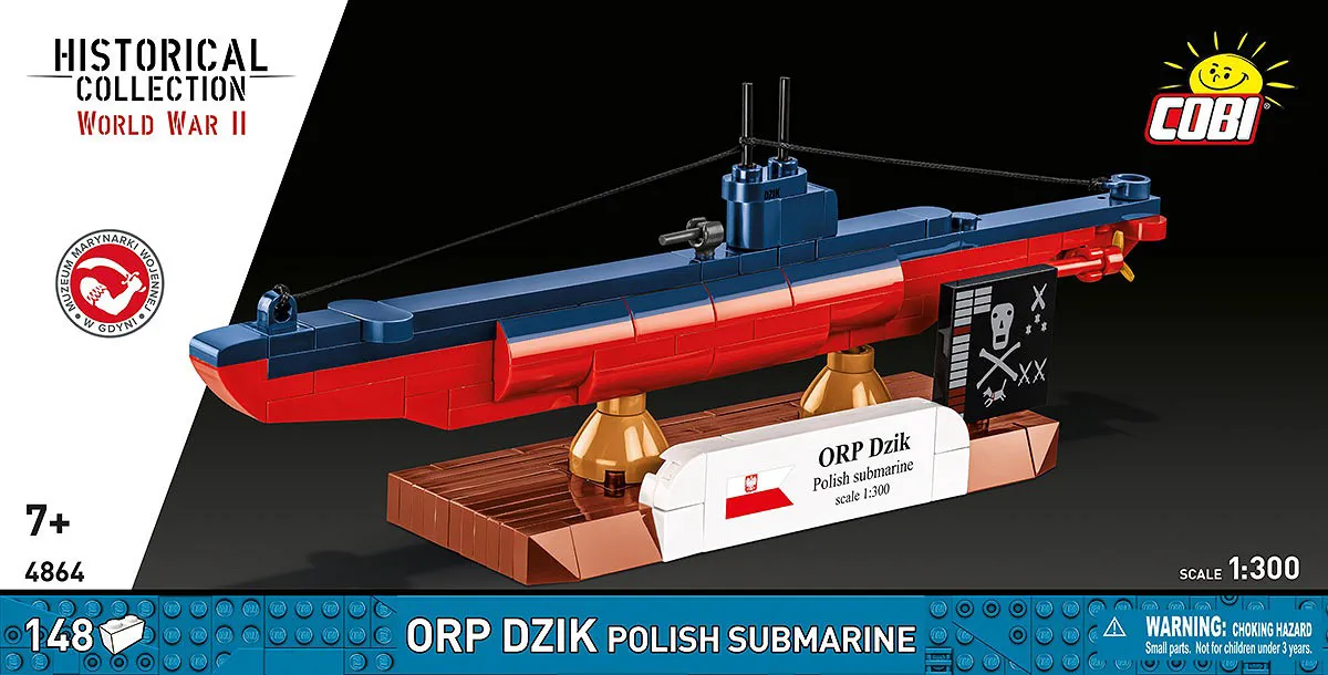 COBI 4864 ORP Dzik Polnisches U-Boot