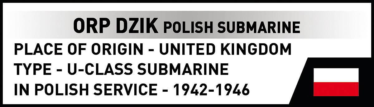 COBI 4864 ORP Dzik Polnisches U-Boot