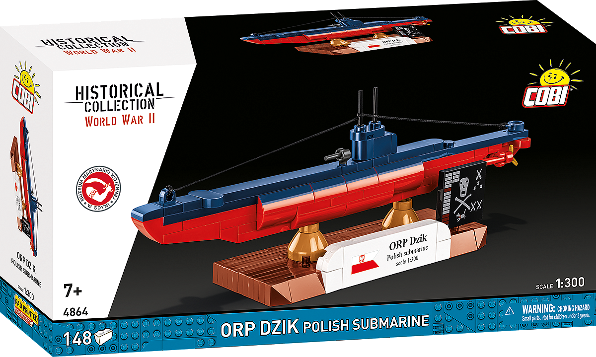 COBI 4864 ORP Dzik Polnisches U-Boot