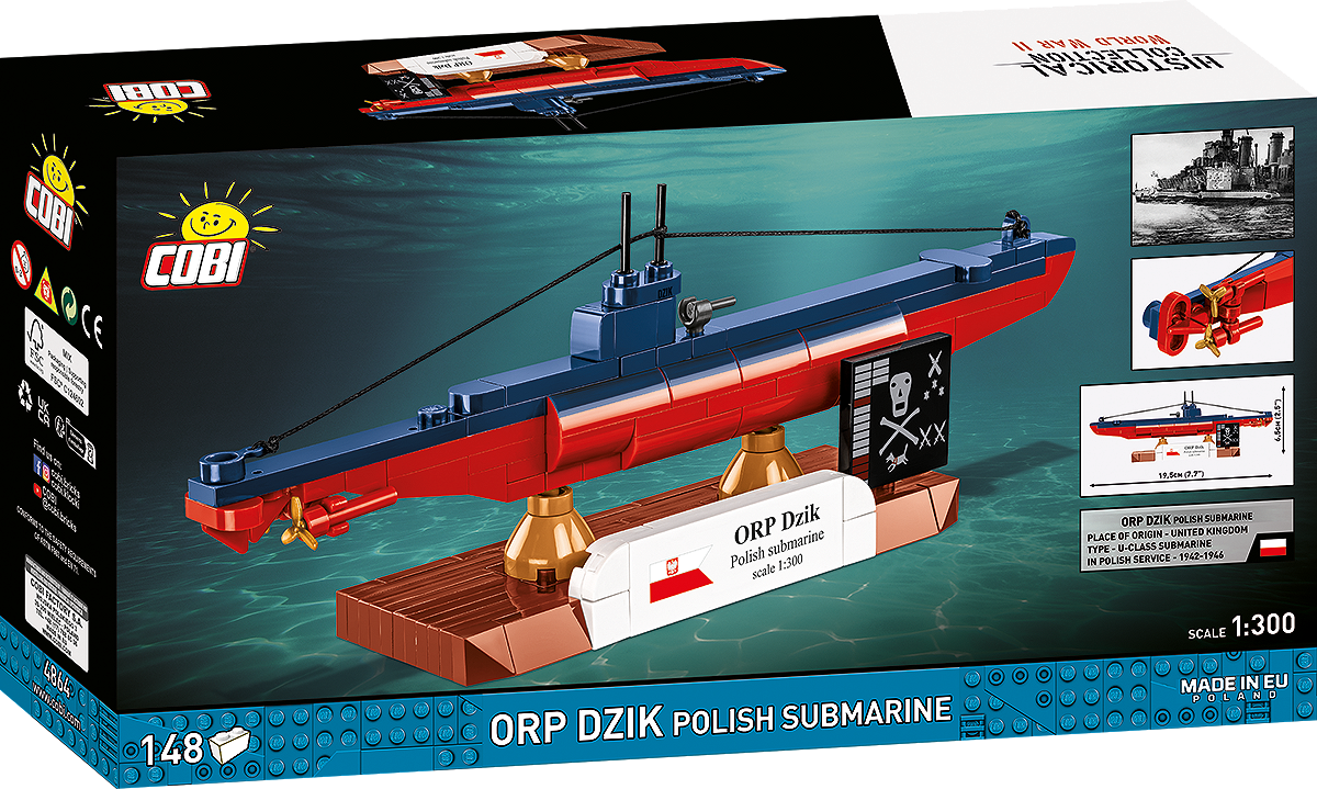 COBI 4864 ORP Dzik Polnisches U-Boot