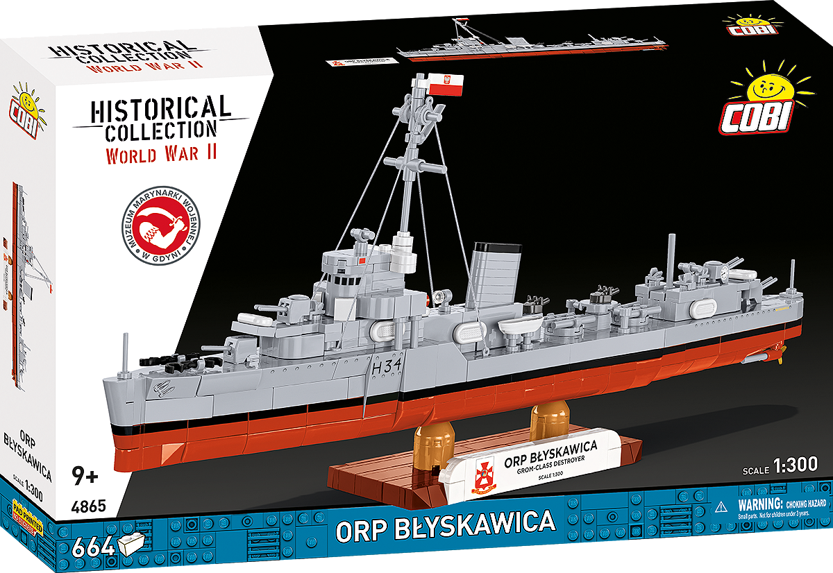 COBI 4865 ORP Błyskawica