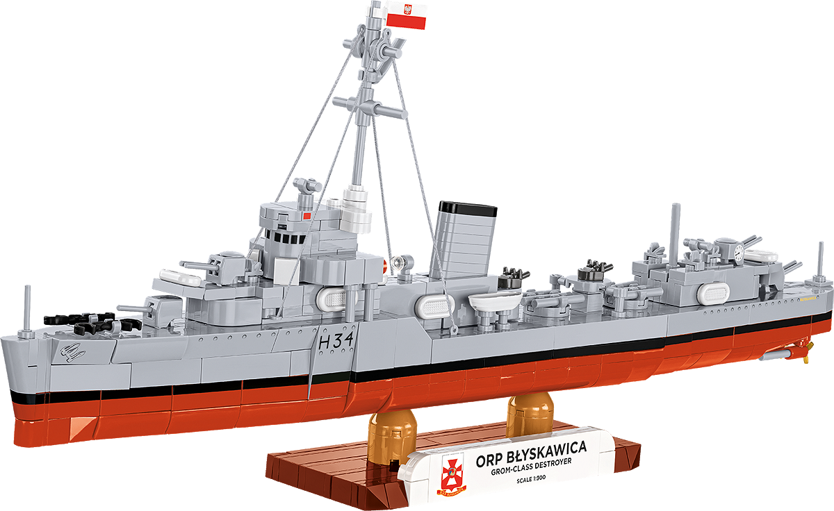 COBI 4865 ORP Błyskawica