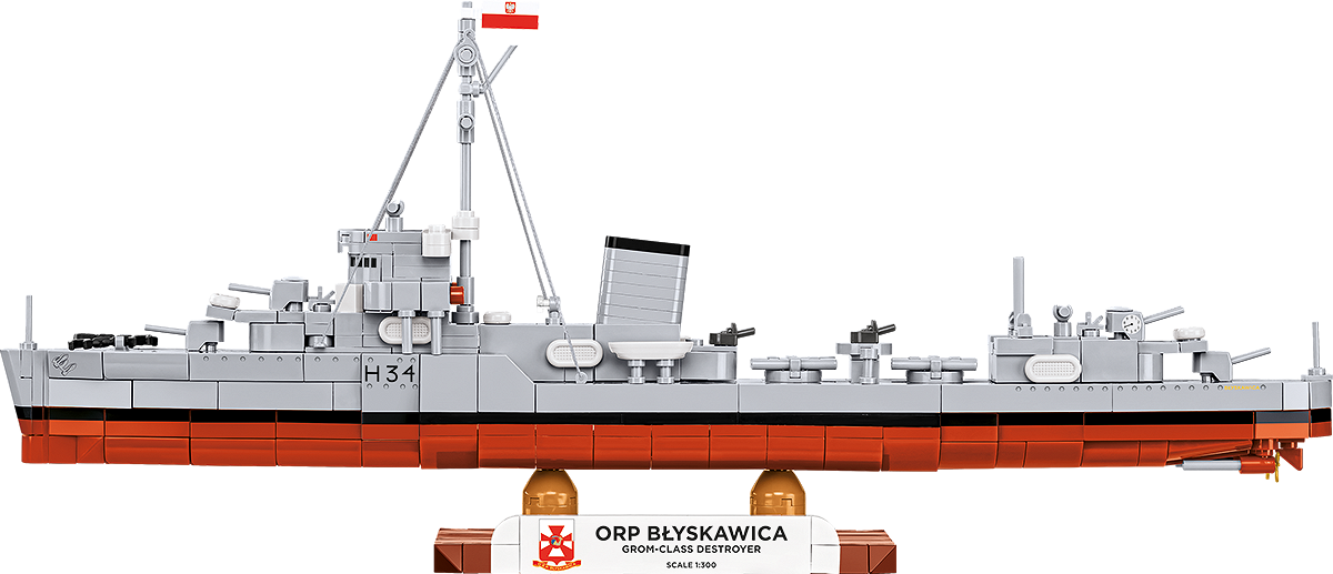 COBI 4865 ORP Błyskawica