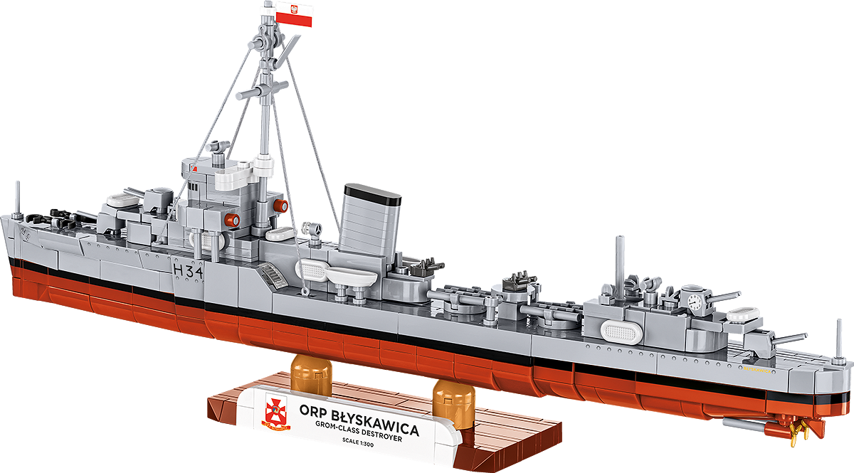 COBI 4865 ORP Błyskawica