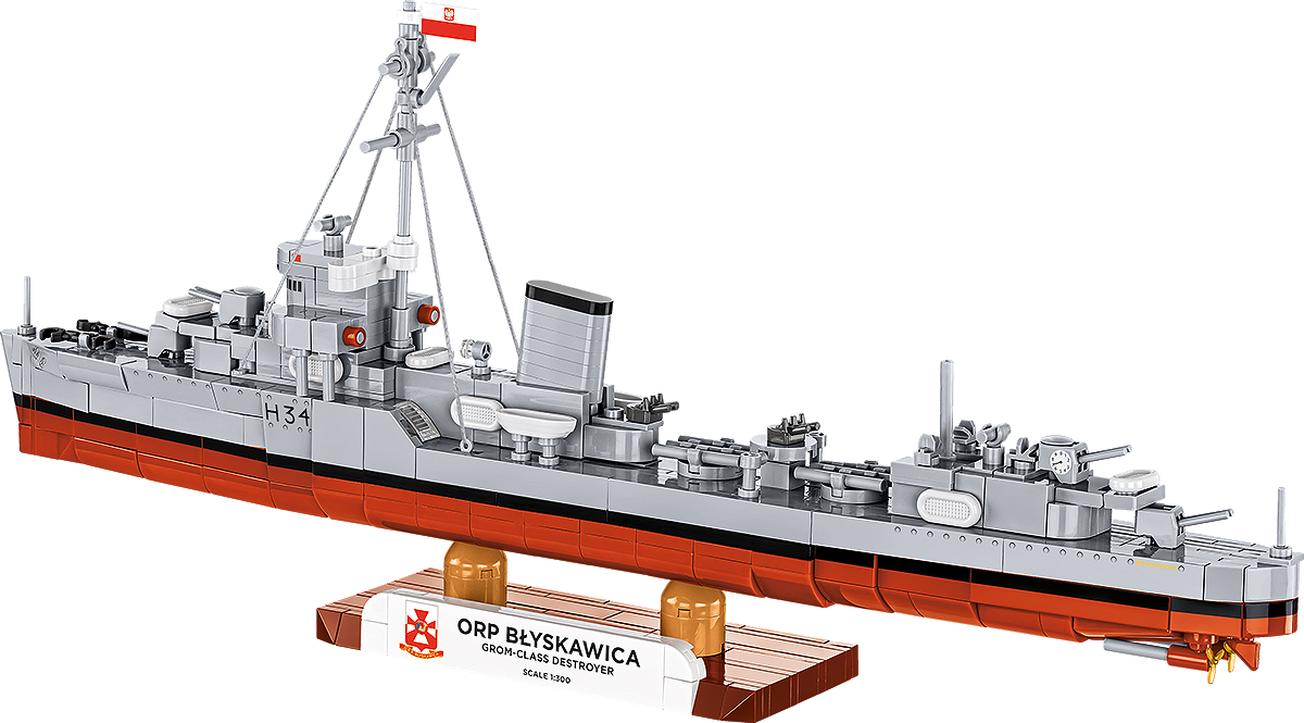 COBI 4865 ORP Błyskawica