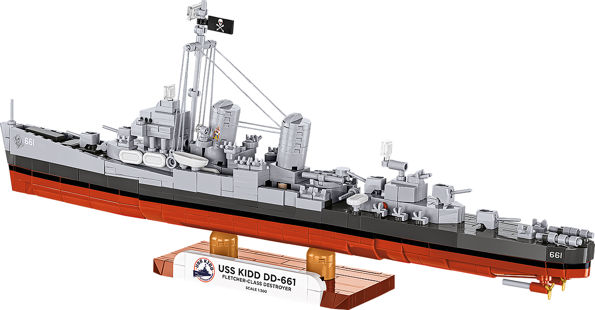 COBI 4866 USS Kidd DD-661