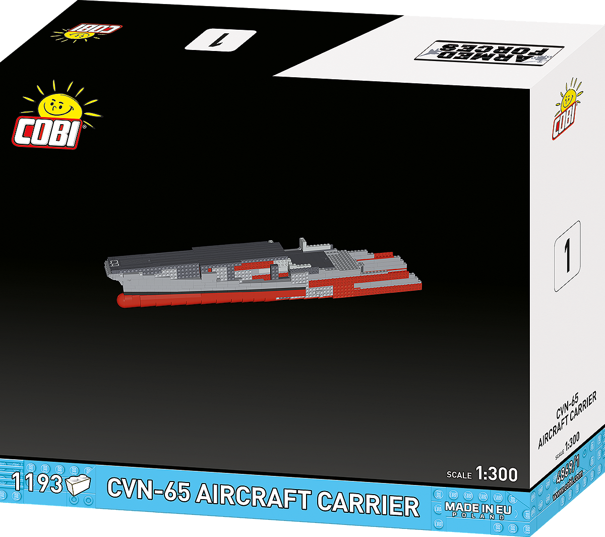 COBI 4869 CVN-65 Aircraft Carrier