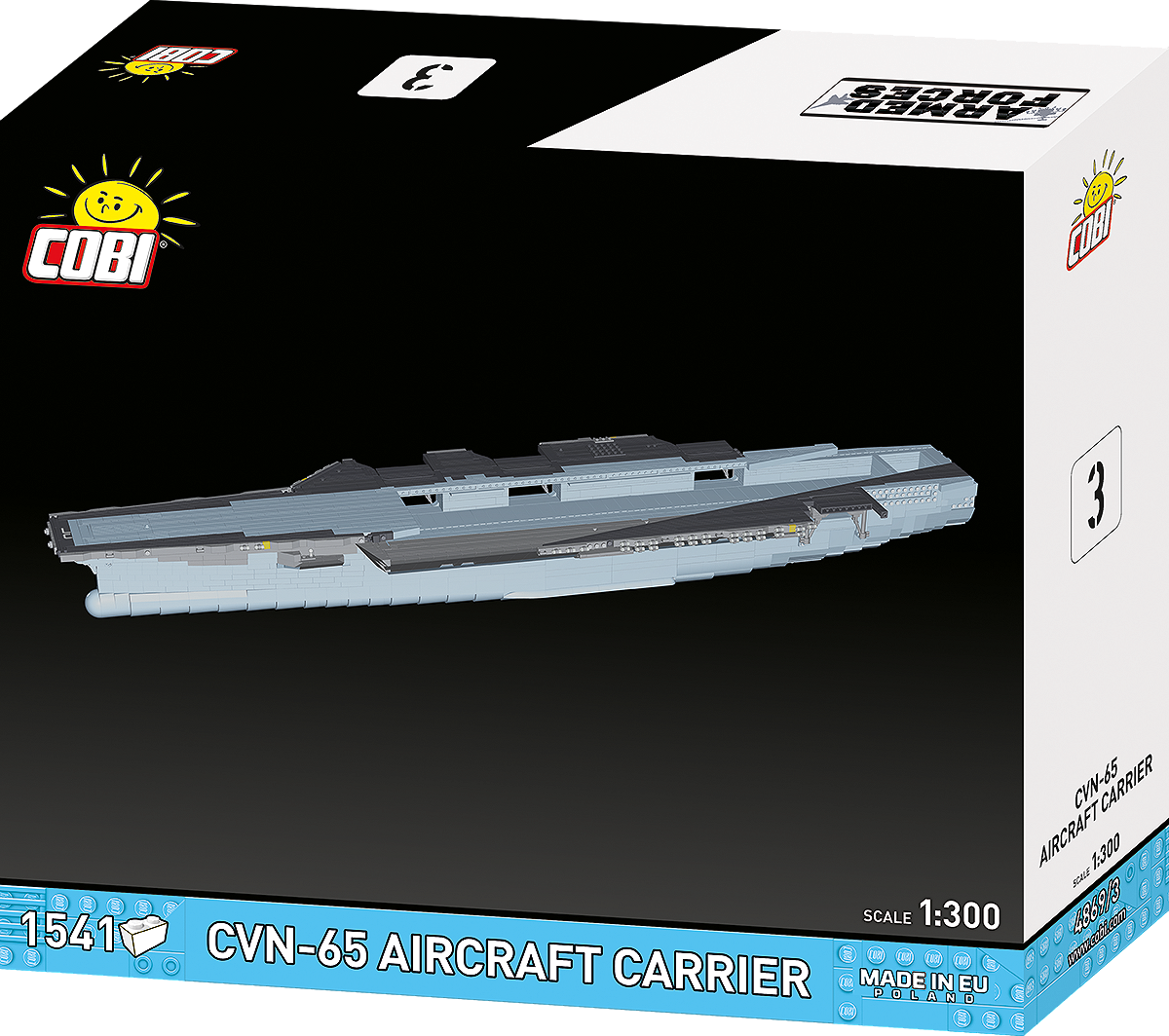COBI 4869 CVN-65 Aircraft Carrier