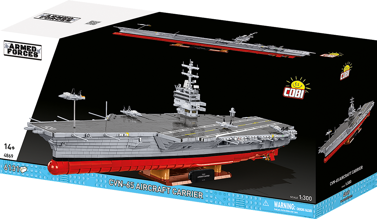 COBI 4869 CVN-65 Aircraft Carrier