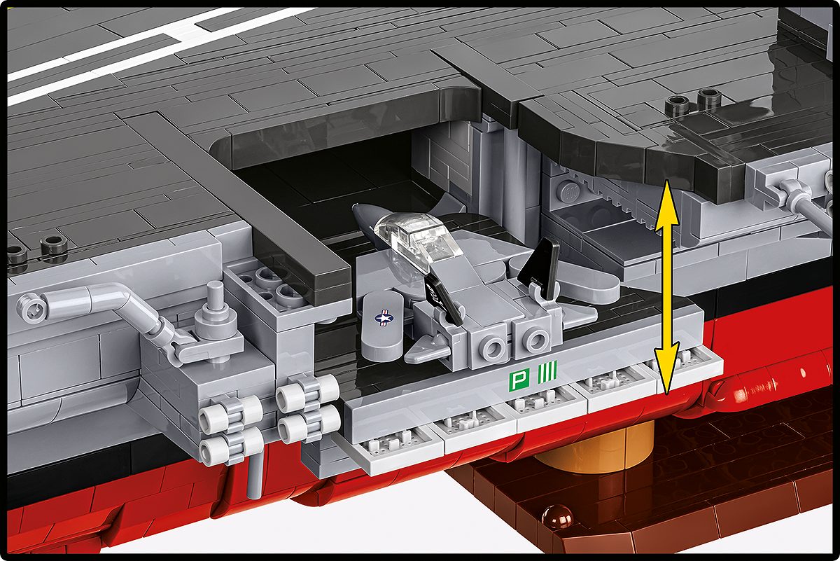 COBI 4869 CVN-65 Aircraft Carrier