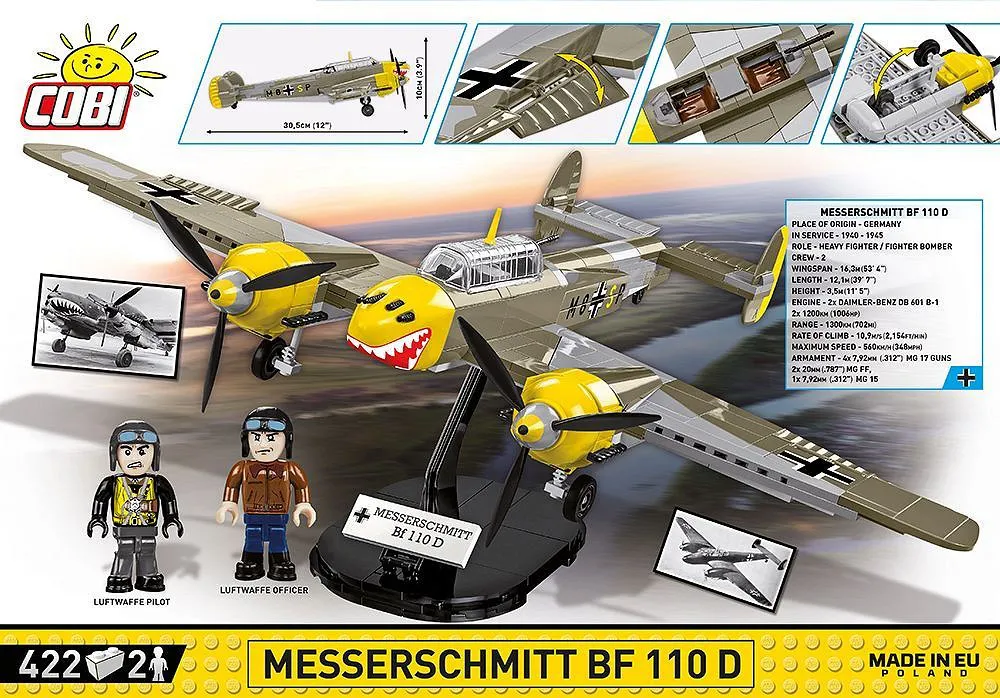 COBI 5716 Messerschmitt Bf 110D