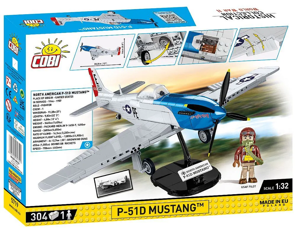 COBI 5719 P-51D Mustang