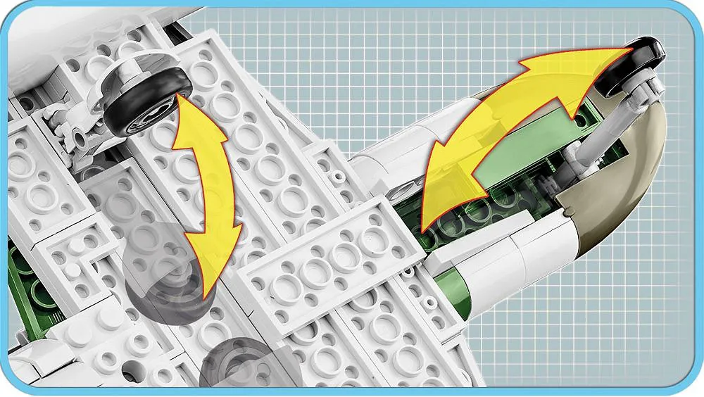 COBI 5721 Messerschmitt Me262 A-1a